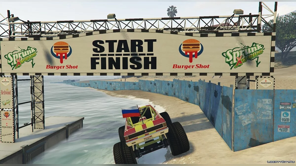 Parkour Track for The Liberator / GTA 5