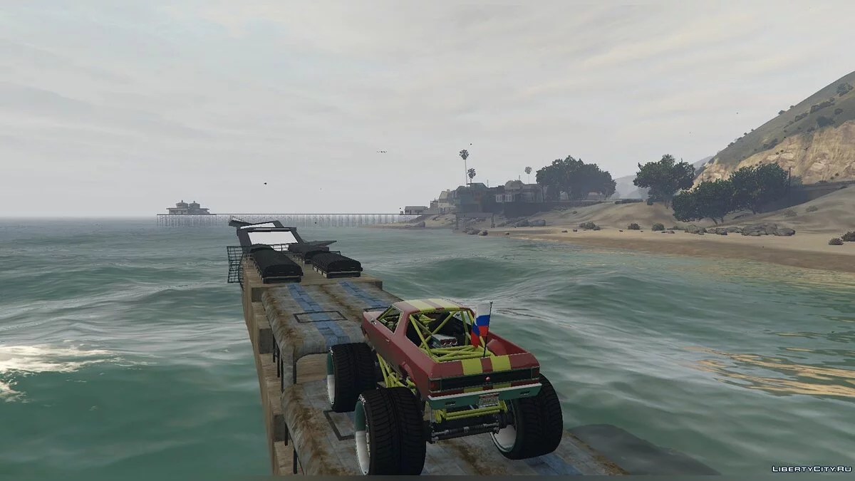 Parkour Track for The Liberator / GTA 5