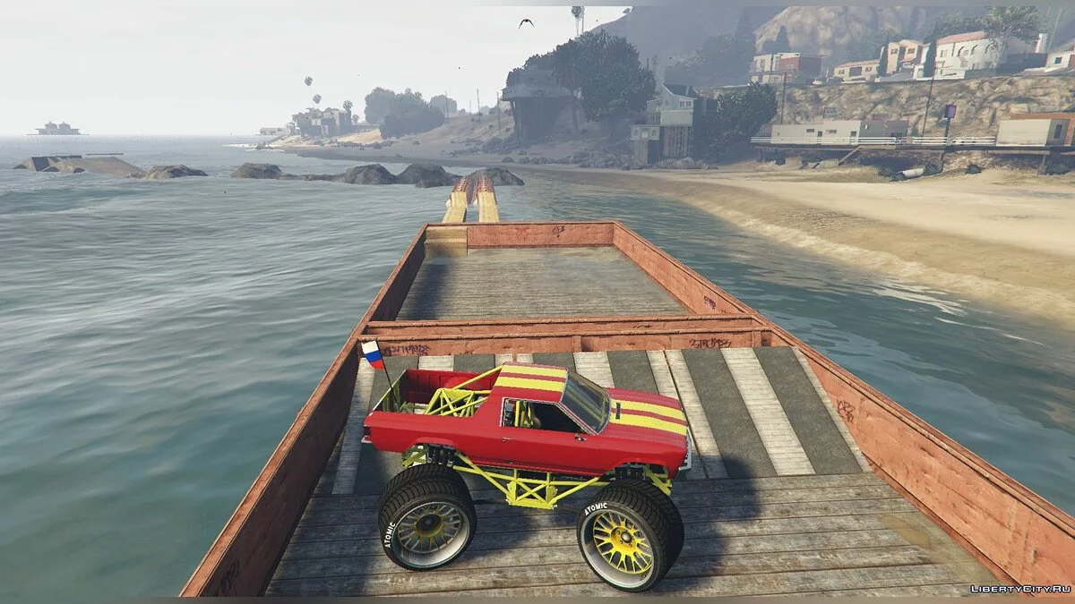 Parkour Track for The Liberator / GTA 5