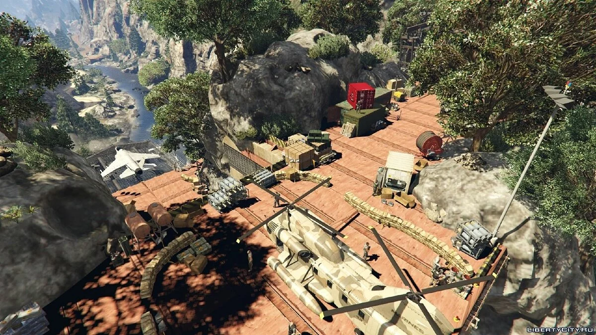 Raton Canyon (Military Base) v1.0 / GTA 5
