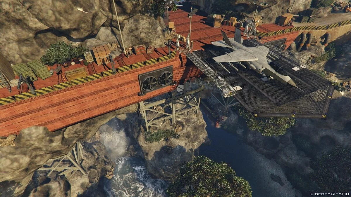 Raton Canyon (Military Base) v1.0 / GTA 5