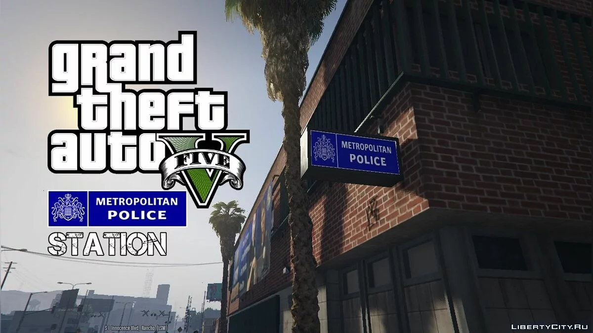 Metropolitan Police Station (Davis PD) ALPHA 0.1 / GTA 5