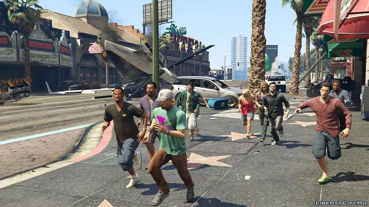 Dynamic Plane Crashes 0.2 / GTA 5