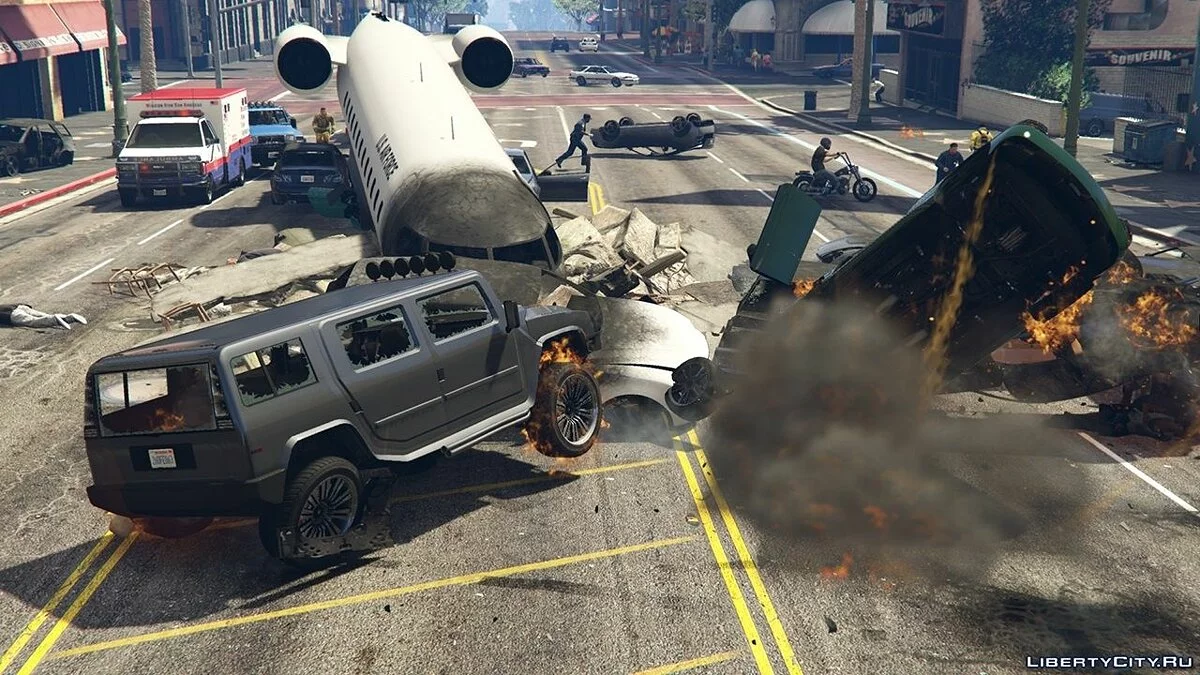 Dynamic Plane Crashes 0.2 / GTA 5