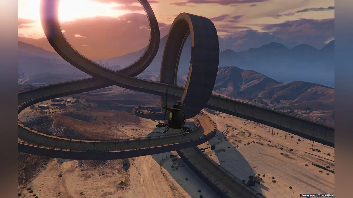 Double-Loop Racing Court / GTA 5