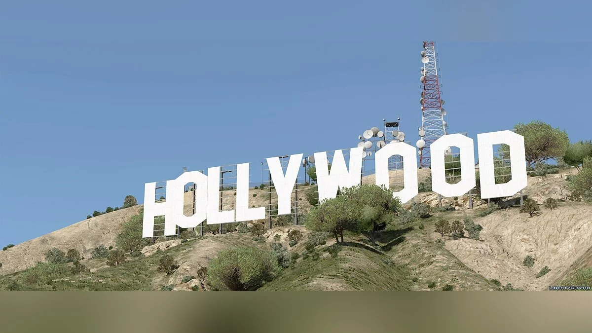 Реальные объекты  Калифорнии / Real California Architecture [OIV] 0.4 / GTA 5