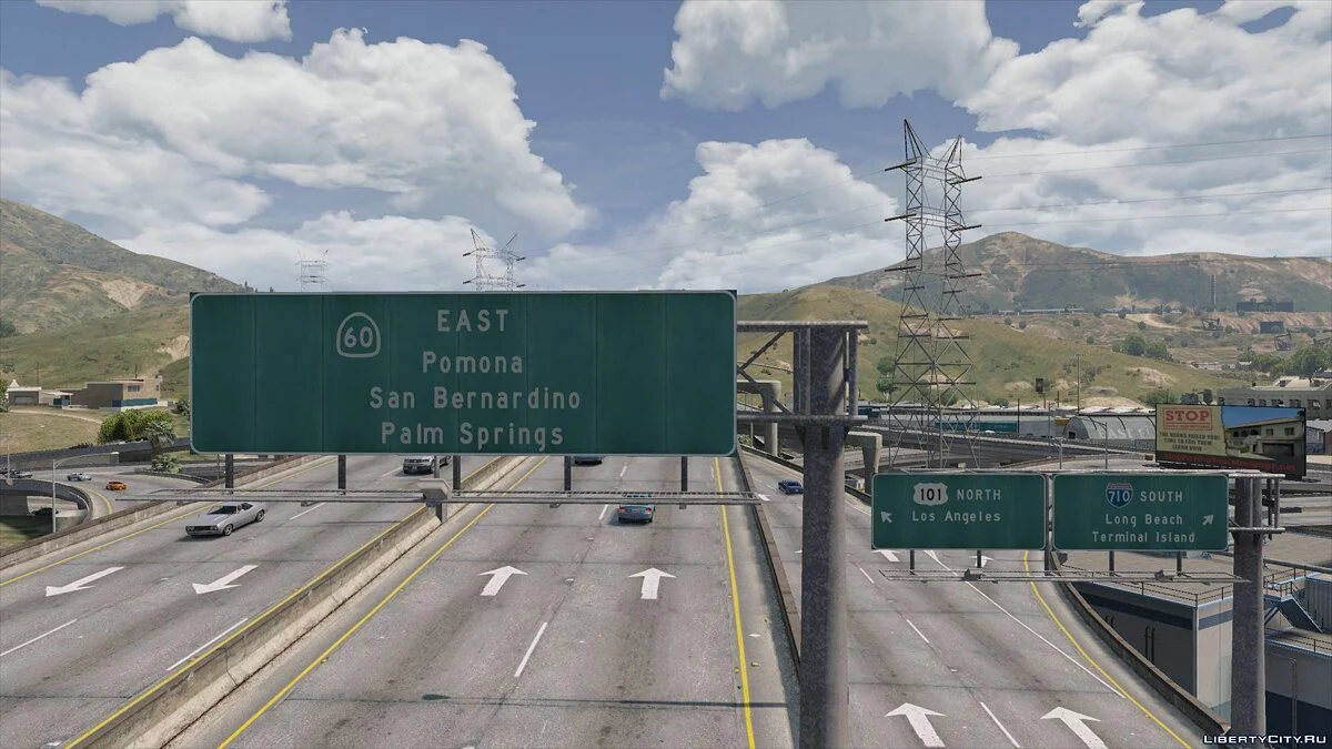 Реальные объекты  Калифорнии / Real California Architecture [OIV] 0.4 / GTA 5