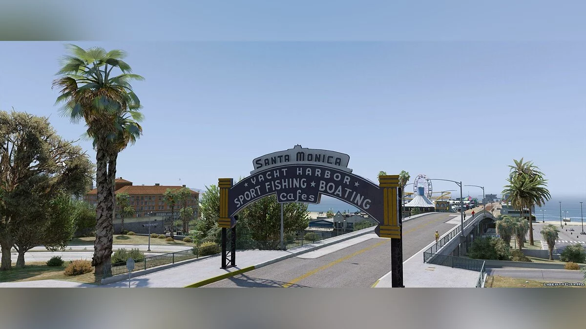 Реальные объекты  Калифорнии / Real California Architecture [OIV] 0.4 / GTA 5