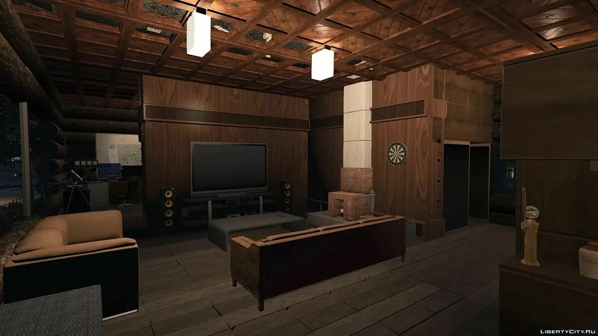 Trevor's Log House 1.3 / GTA 5