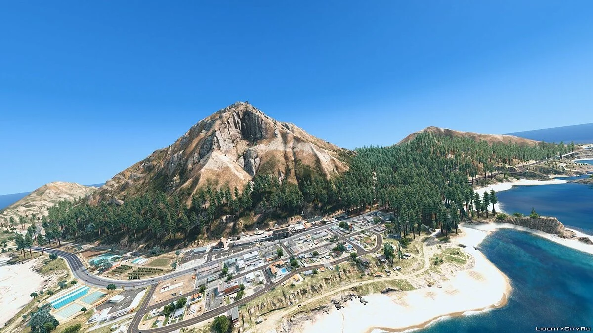 Forests of Chiliad (Redwood,Cedar trees+Cabin) [Add-On | YMAP] / GTA 5