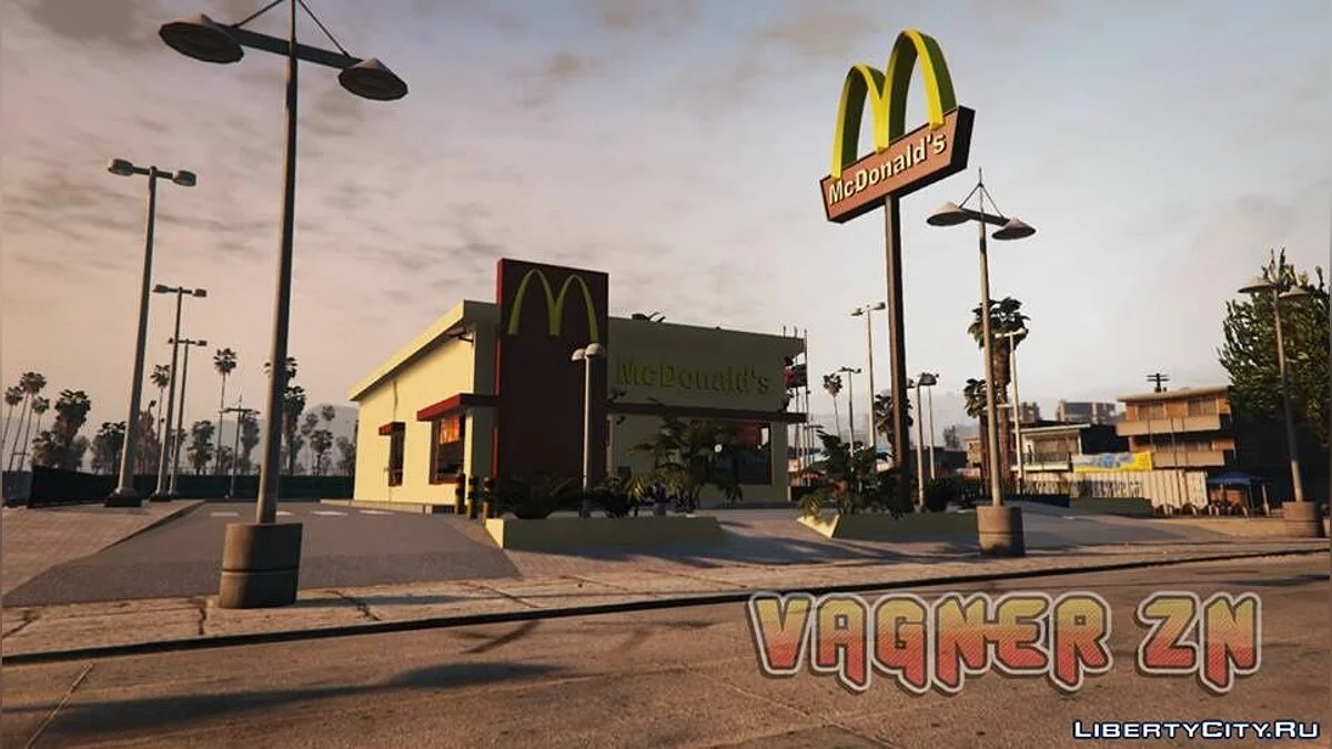 McDonald's Add-on 1.0 - Ресторан Макдональдс / GTA 5