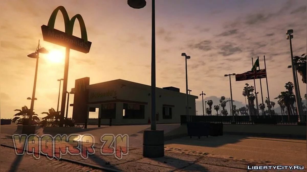 McDonald's Add-on 1.0 - Ресторан Макдональдс / GTA 5