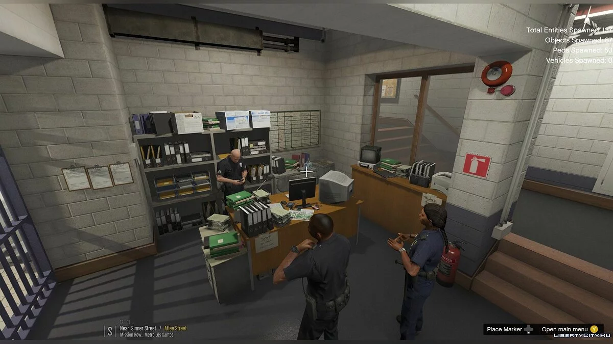 Улучшенный полицейский участок 1.7.0 / GTA 5