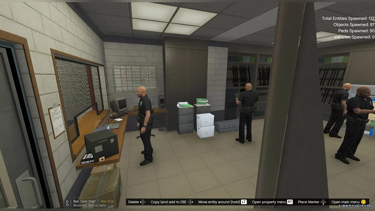 Улучшенный полицейский участок 1.7.0 / GTA 5