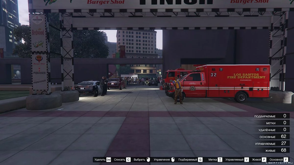 Выставка автомобилей в Лос-Сантосе / GTA 5