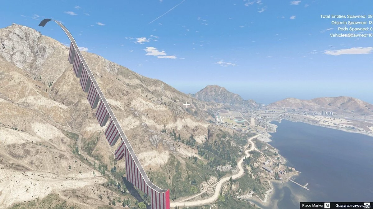 Рампа в горах / GTA 5