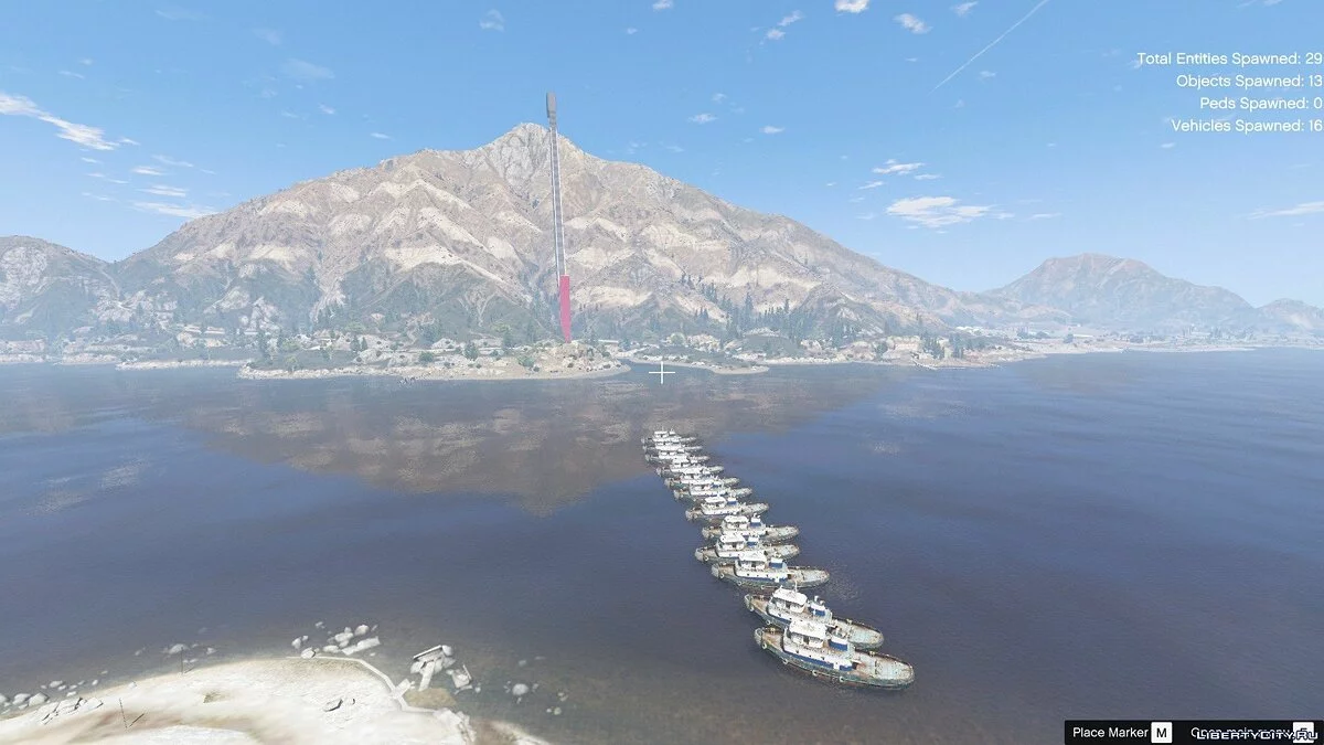 Рампа в горах / GTA 5