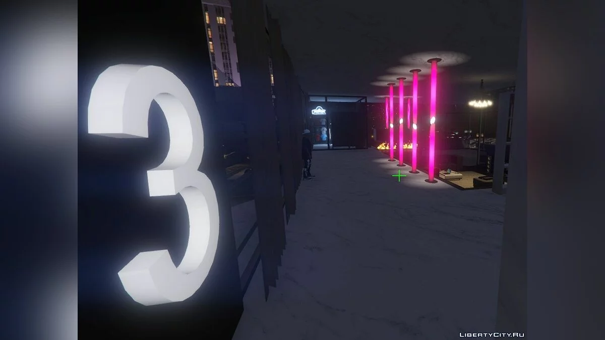 Трехэтажный дом с парковкой / GTA 5