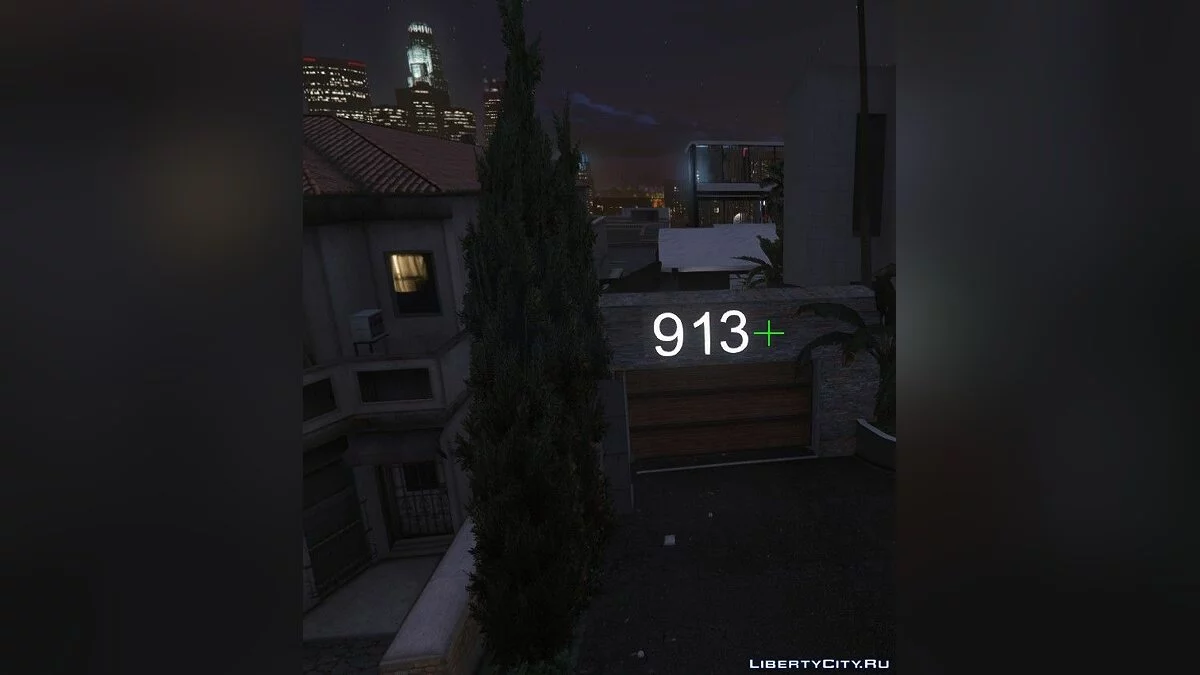 Трехэтажный дом с парковкой / GTA 5