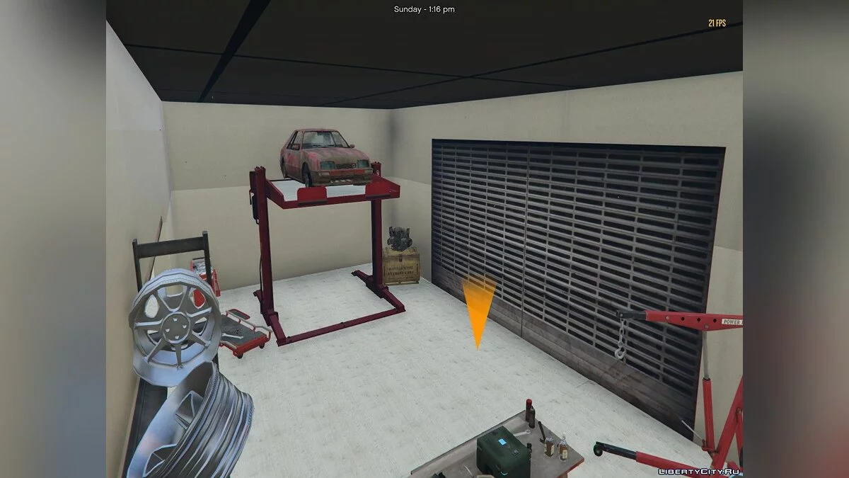 Внутренний интерьер для автосалона Vapid / GTA 5