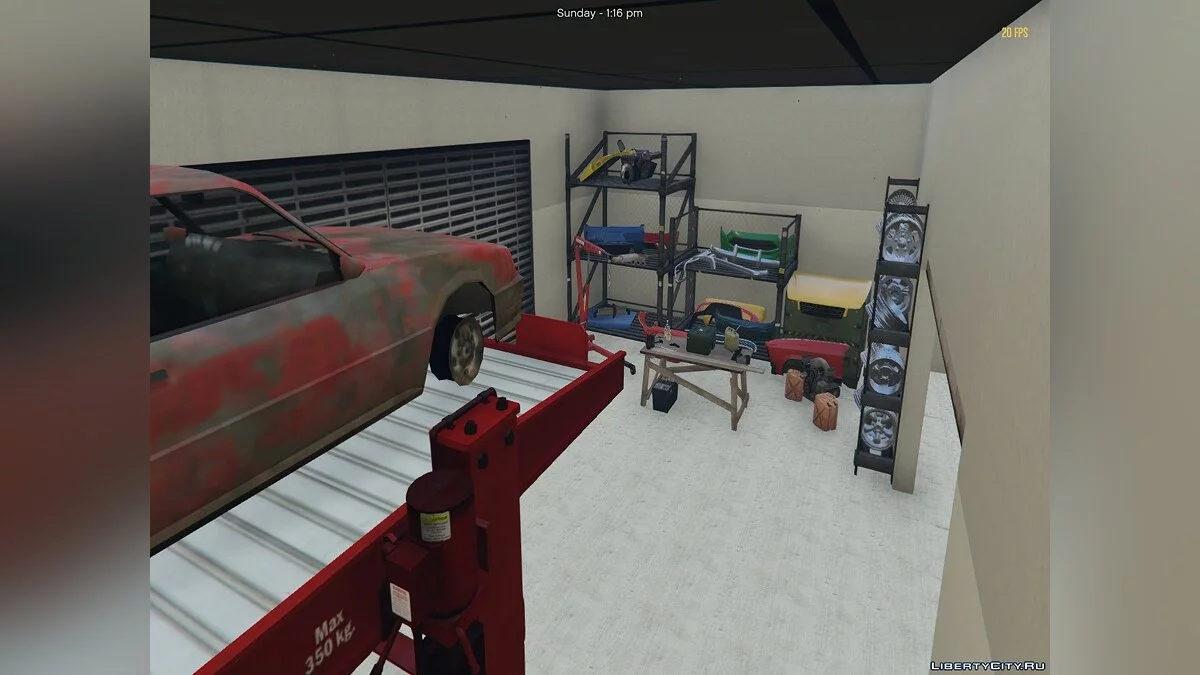 Внутренний интерьер для автосалона Vapid / GTA 5