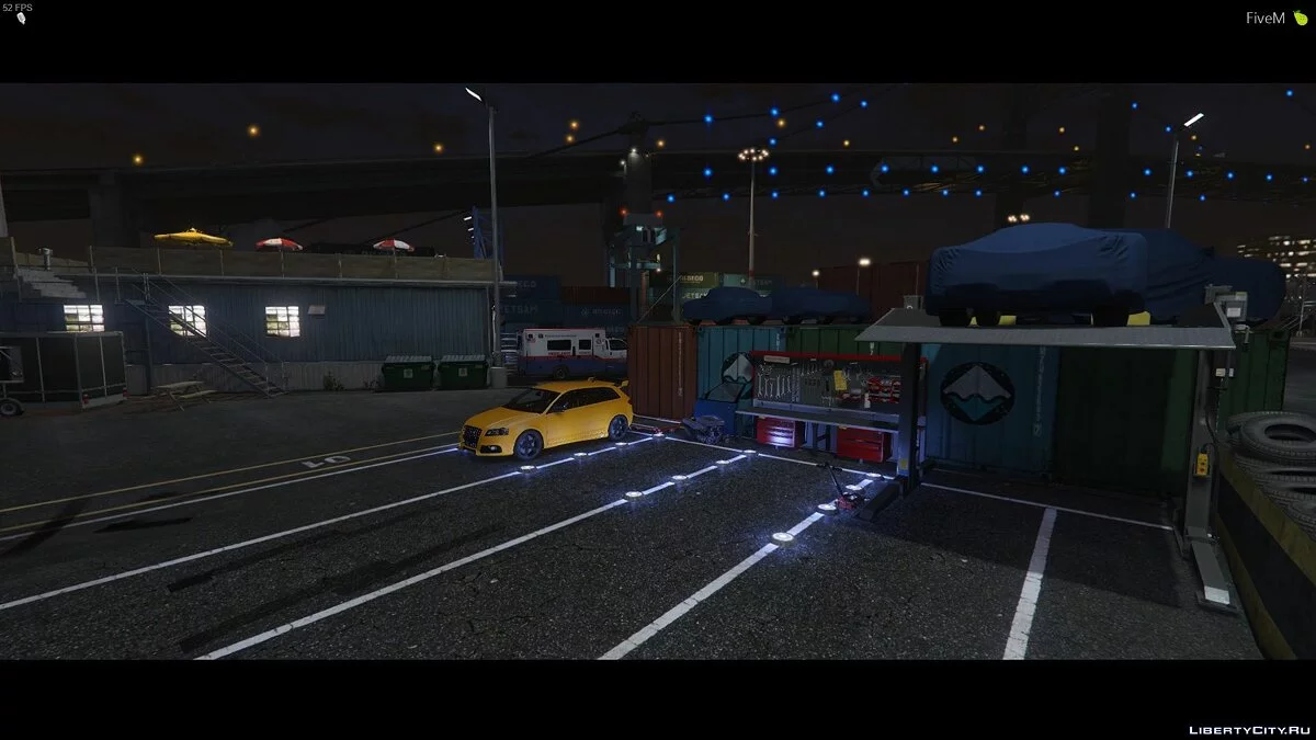 Гоночная трасса в доках / GTA 5
