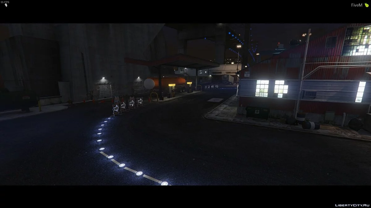 Гоночная трасса в доках / GTA 5