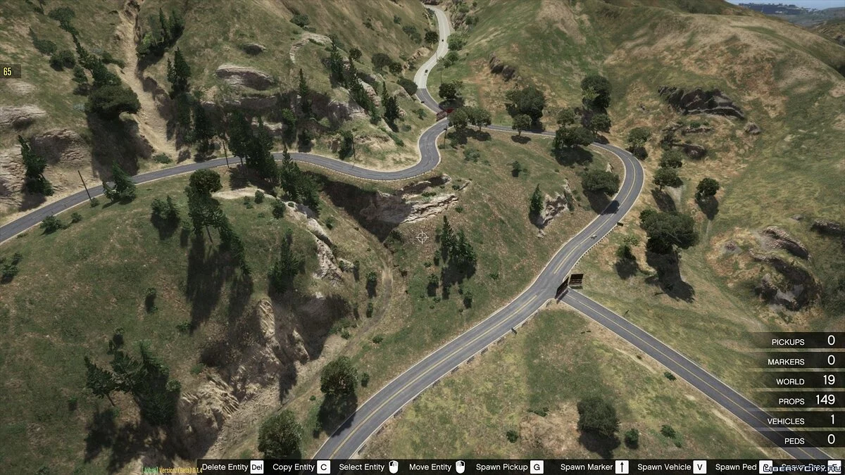 Горная трасса для дрифта / GTA 5