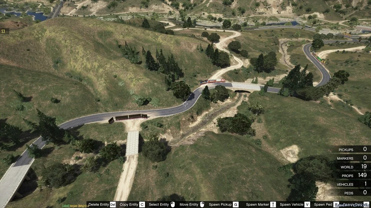 Горная трасса для дрифта / GTA 5