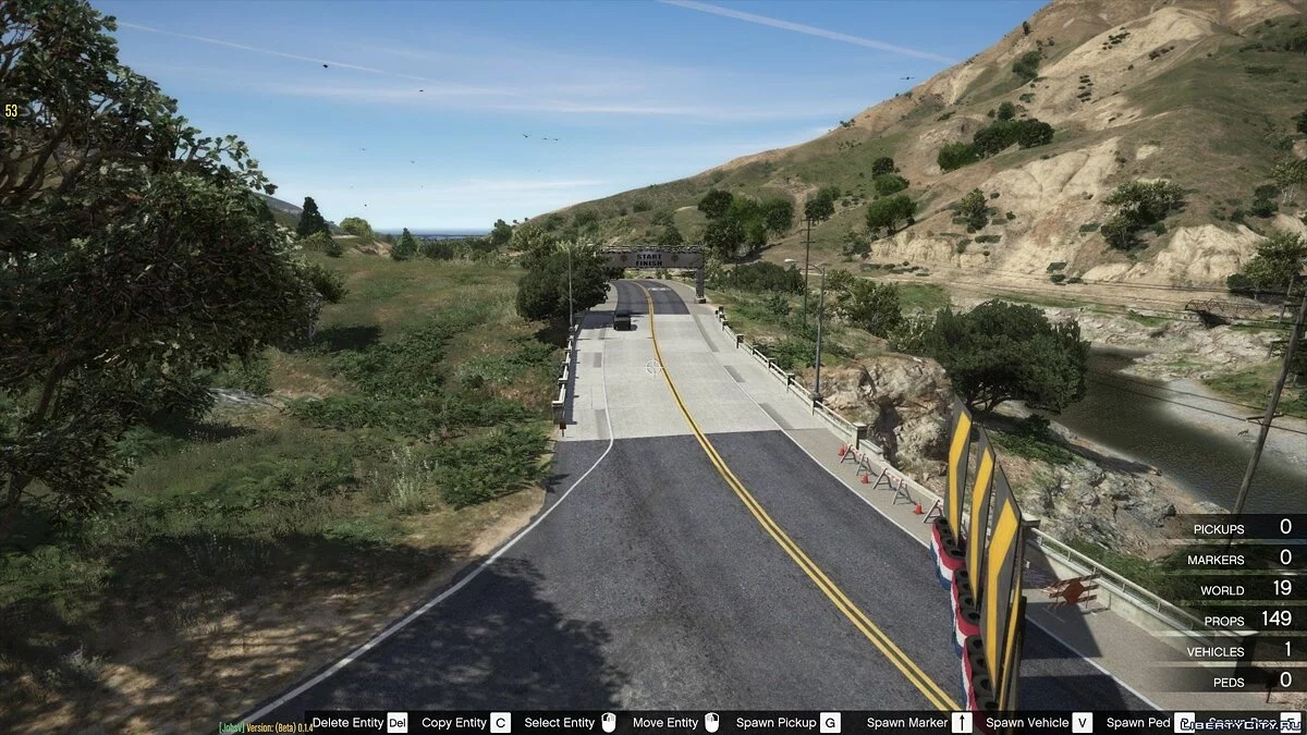 Горная трасса для дрифта / GTA 5