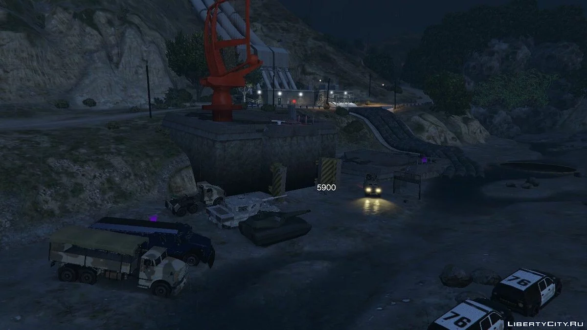 Крушение НЛО / GTA 5