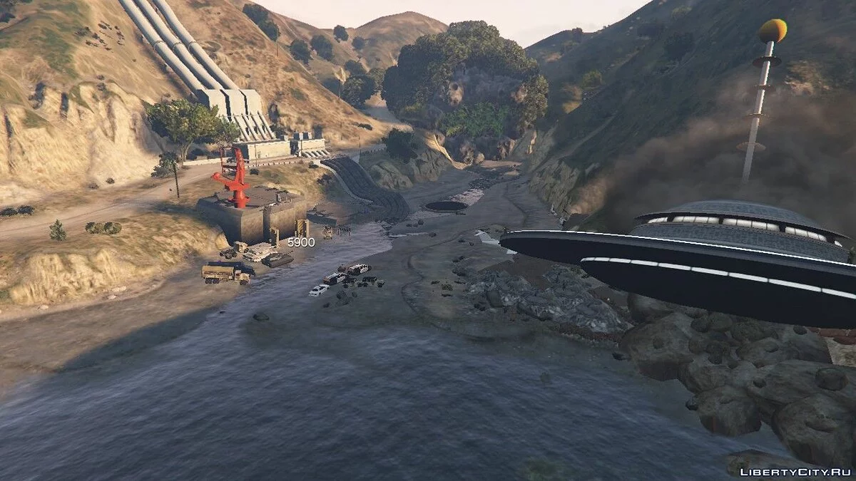 Крушение НЛО / GTA 5