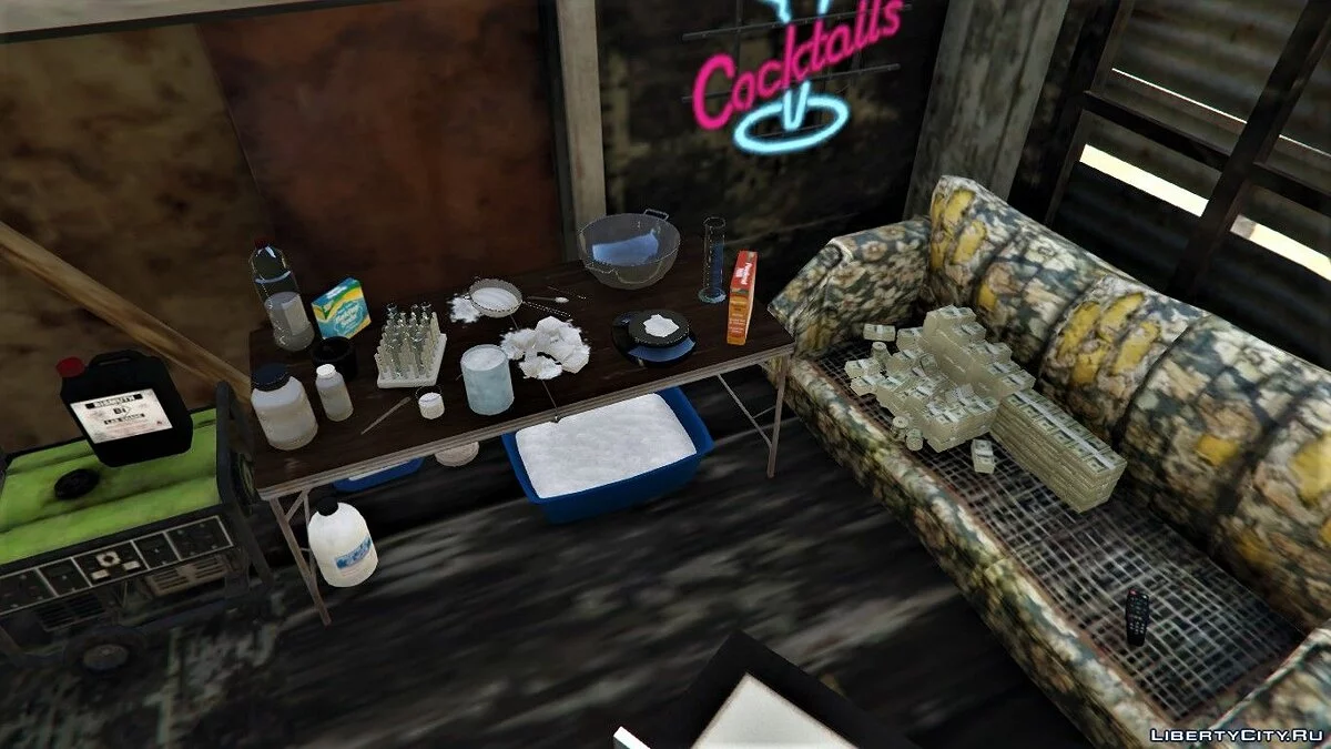 Лаборатория по производству запрещенных веществ  / GTA 5