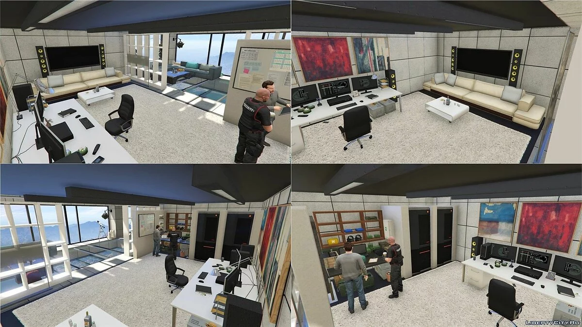 Особняк на склоне холма / GTA 5