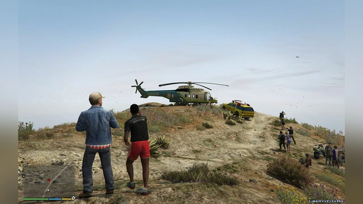 Авария на горе Чилиад / GTA 5