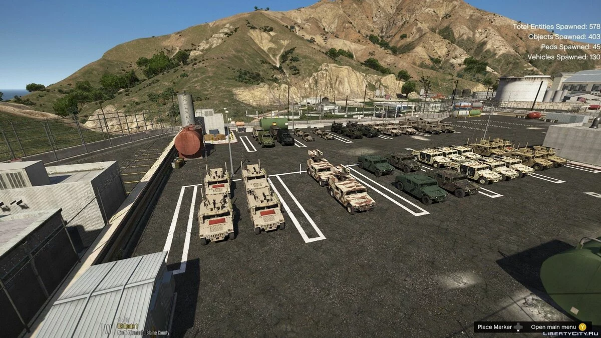Более защищенная военная база / GTA 5