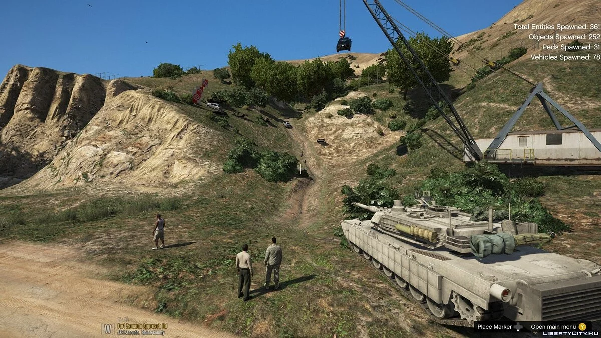 Более защищенная военная база / GTA 5