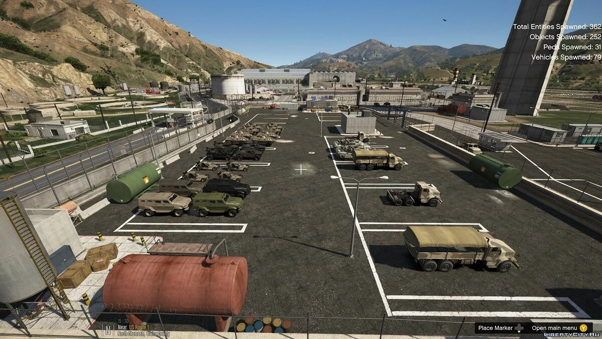 Более защищенная военная база / GTA 5