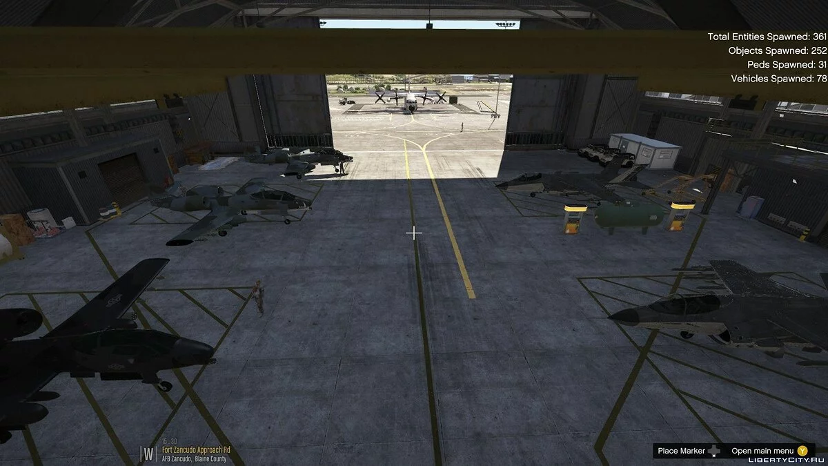 Более защищенная военная база / GTA 5