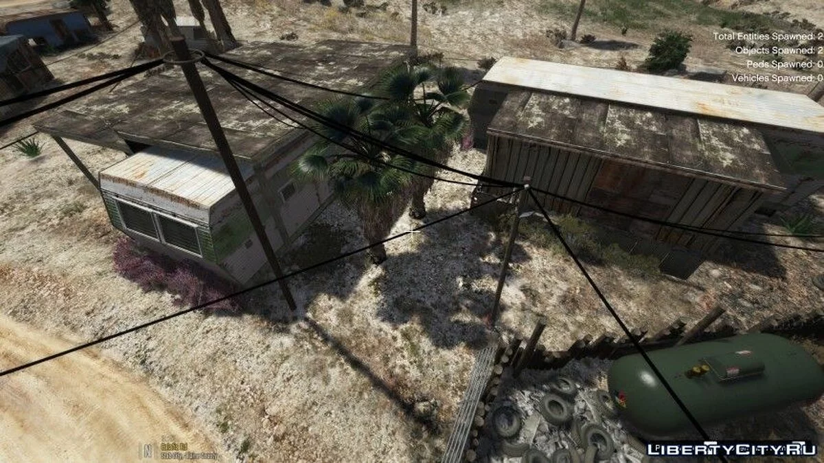 Больше растительности в Стаб-сити / GTA 5
