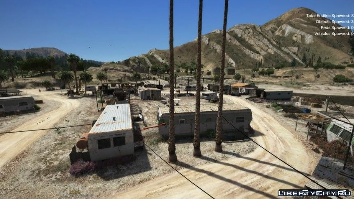 Больше растительности в Стаб-сити / GTA 5