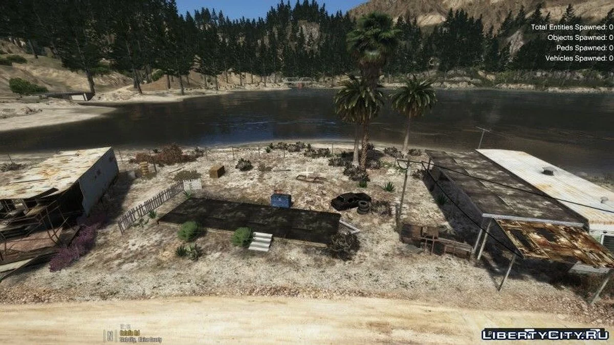 Больше растительности в Стаб-сити / GTA 5
