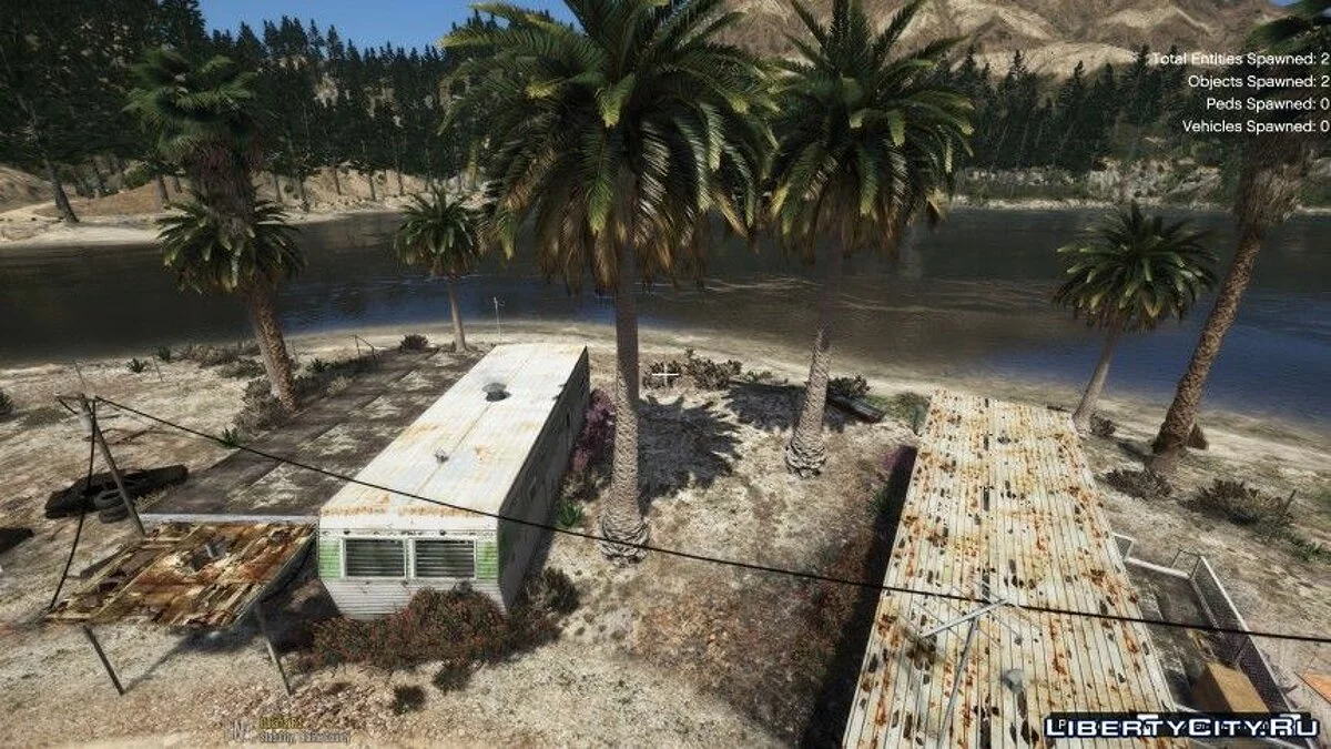 Больше растительности в Стаб-сити / GTA 5