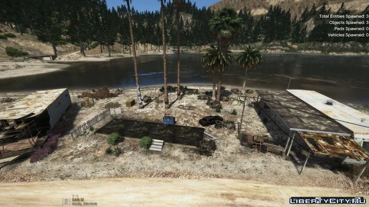 Больше растительности в Стаб-сити / GTA 5
