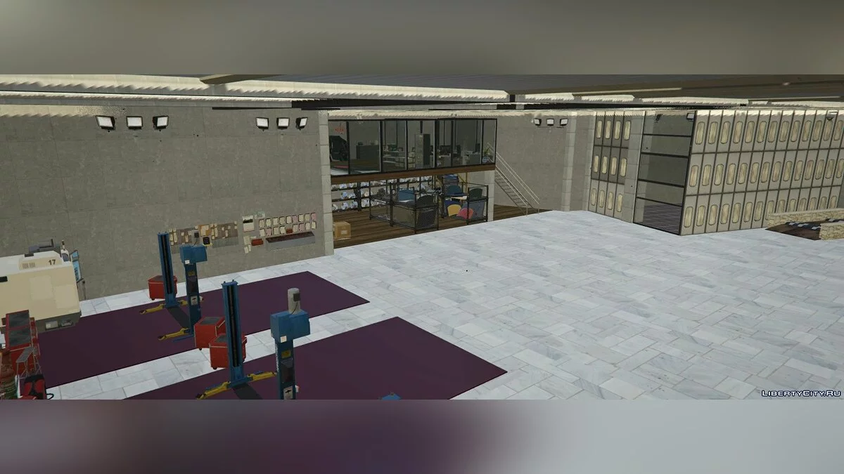 Магазин гринвич с парковкой / GTA 5