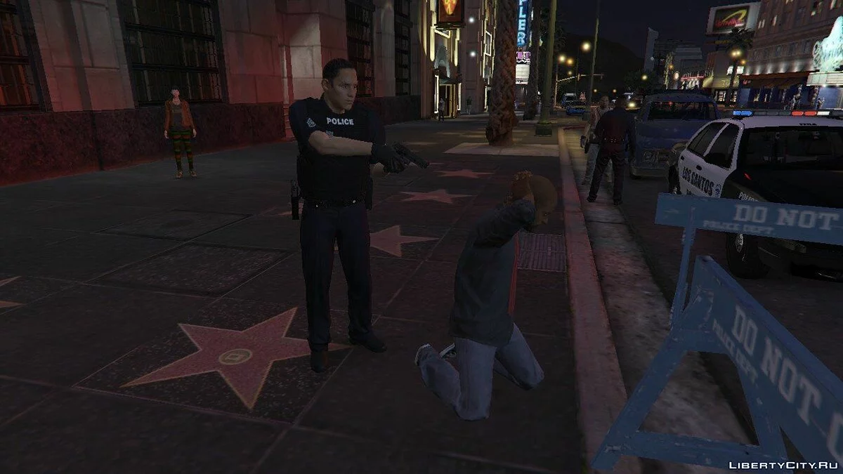 Место аварии в Лос-Сантосе / GTA 5