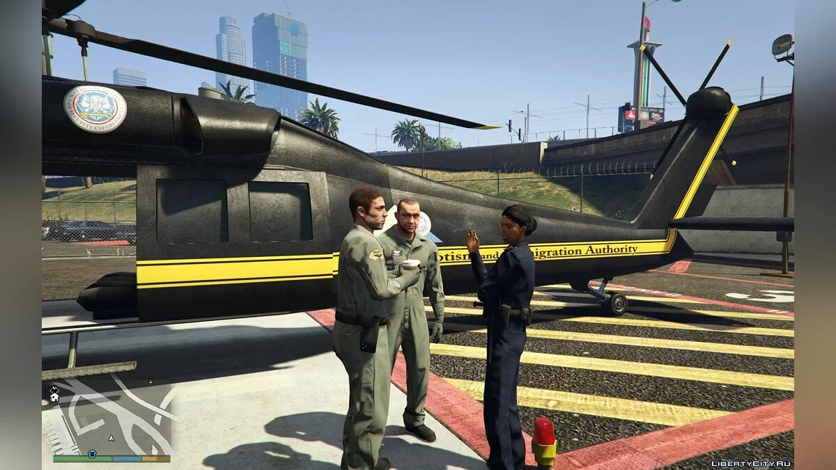Обновленная вертолетная площадка / GTA 5