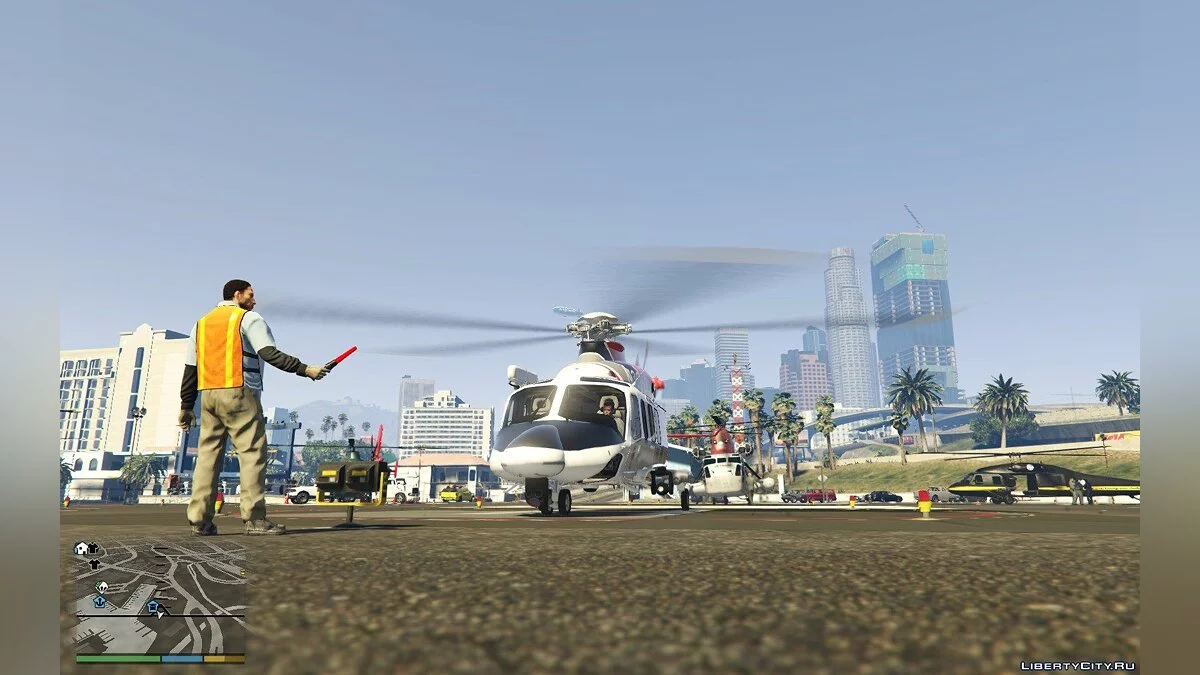 Обновленная вертолетная площадка / GTA 5