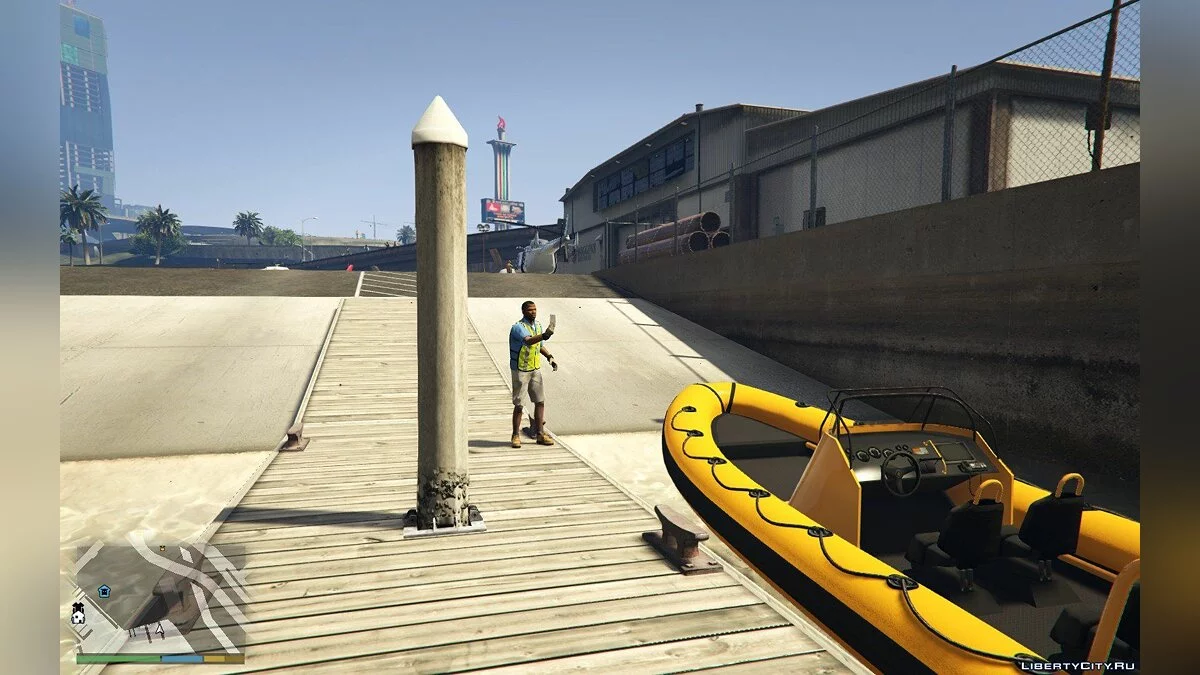 Обновленная вертолетная площадка / GTA 5