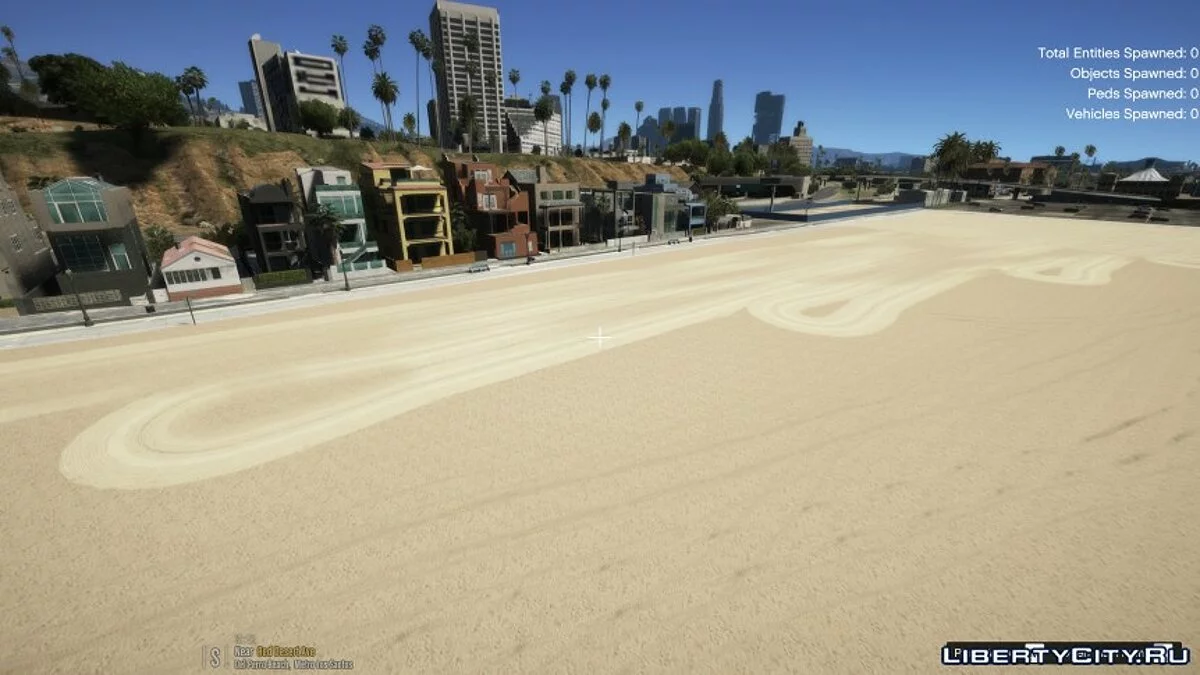 Увеличение растительности на пляже Дель Пьерро / GTA 5